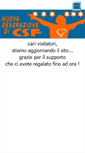 Mobile Screenshot of credentisenzafrontiere.com